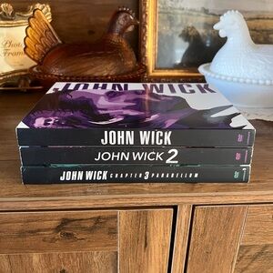 John Wick Trilogy DVD Movie Set